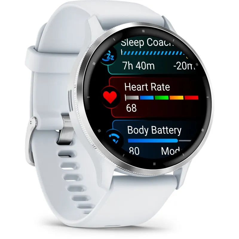 Garmin Venu 3 GPS Smartwatch - steinweiß/silber Preisknaller
