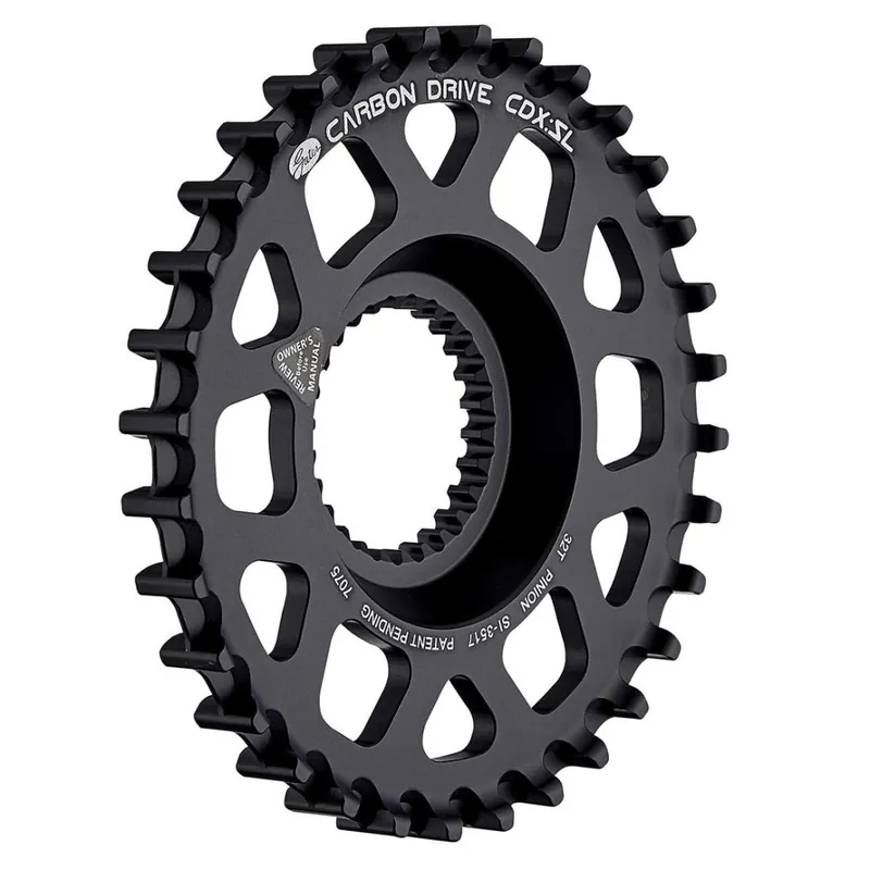 Sonderaktion Gates Carbon Drive Riemenscheibe - CDX Centertrack Front Pinion - ohne Guard - Aluminium
