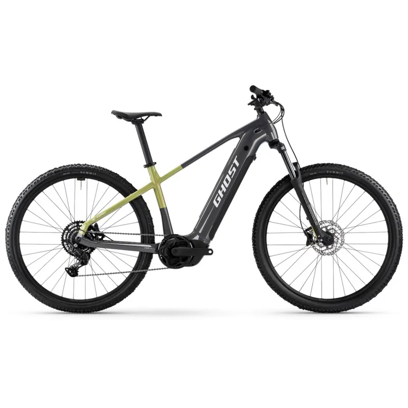 Ausverkauf Ghost E-TERU - 27.5" E-MTB - 2026 - black eel / cactus glossy
