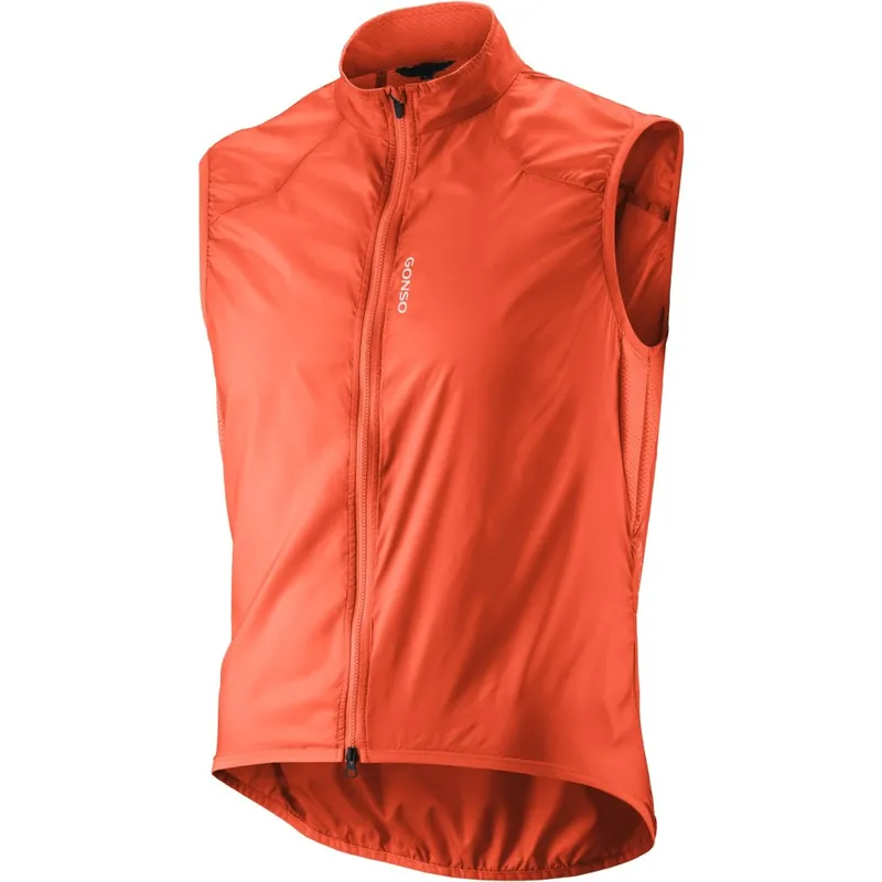 Letzte Chance Gonso Road Windweste Herren - Fiesta Red