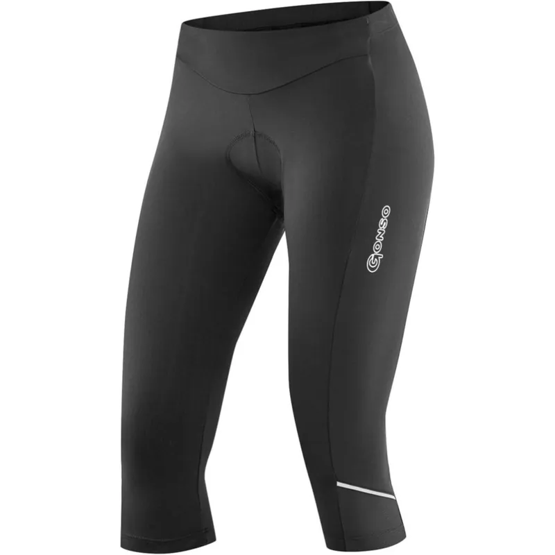Gonso Essential 3/4 Radhose Damen - Schwarz Markenware