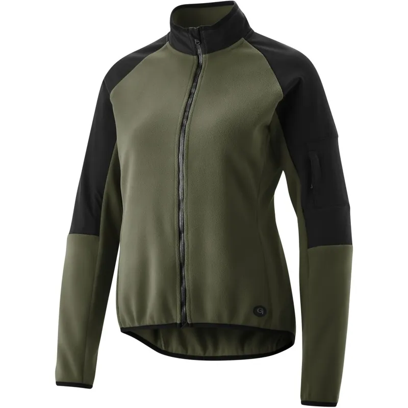 Saisonangebot Gonso Adventure Fleece Langarmtrikot Damen - Dakota Shadow