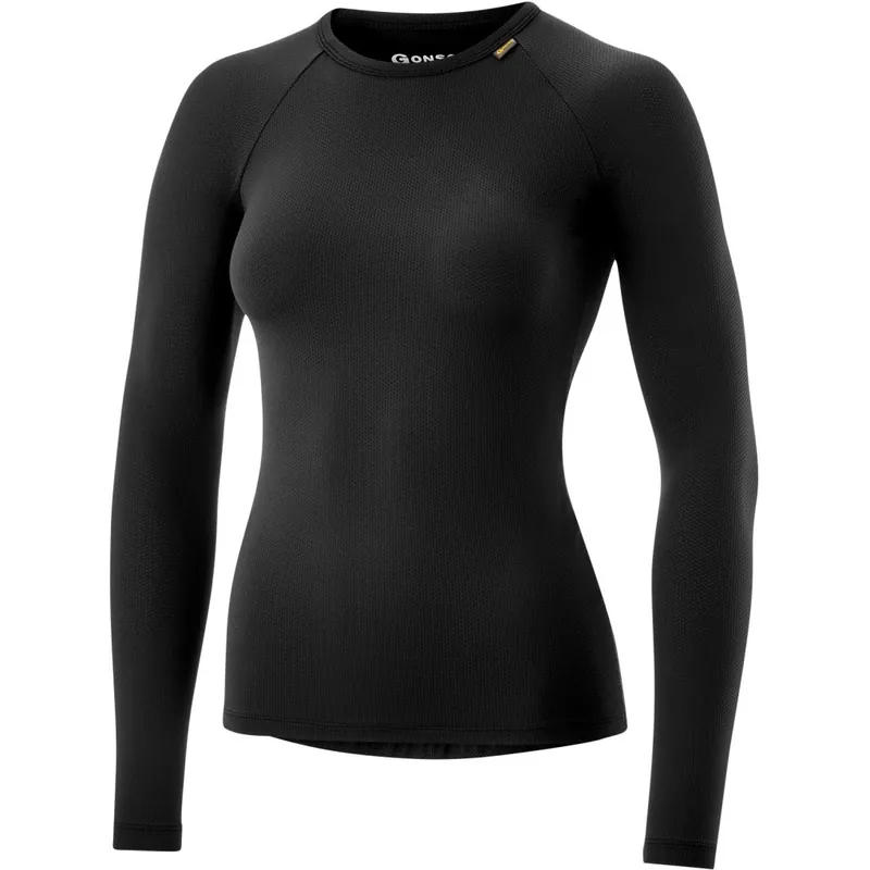 Gonso Base Langarmshirt Damen - Schwarz Top-Seller
