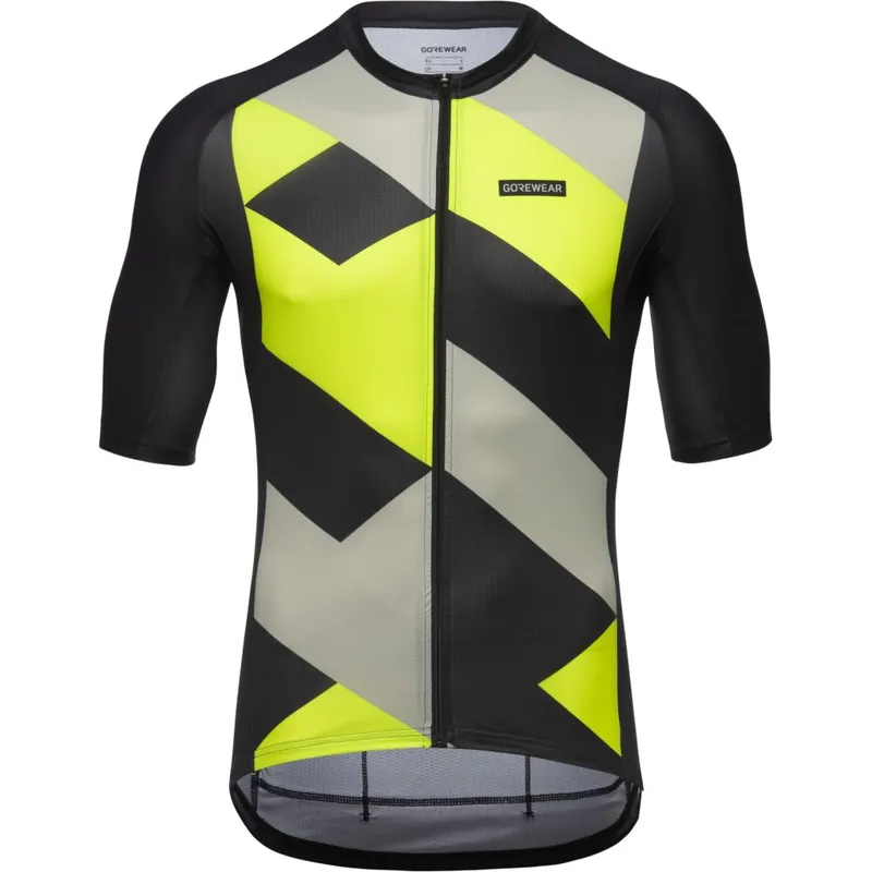 Neuheit GOREWEAR Spirit Signal Kurzarm-Trikot Herren - black/neon yellow 9908