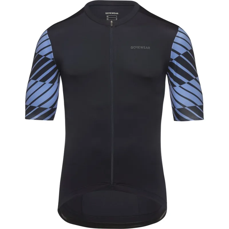 GOREWEAR Swiftride Optical Kurzarmtrikot Herren - orbit blue/cargo blue AUCA Billig
