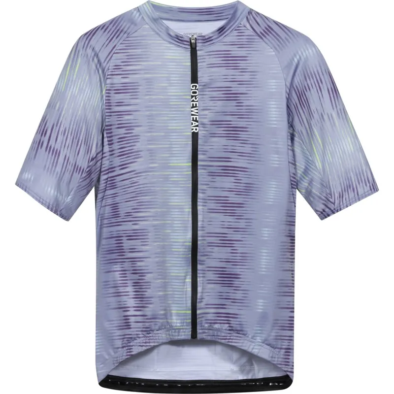 Sonderaktion GOREWEAR Spinshift Pixel Kurzarmtrikot Herren - amethyst grey / purple indigo DFDE