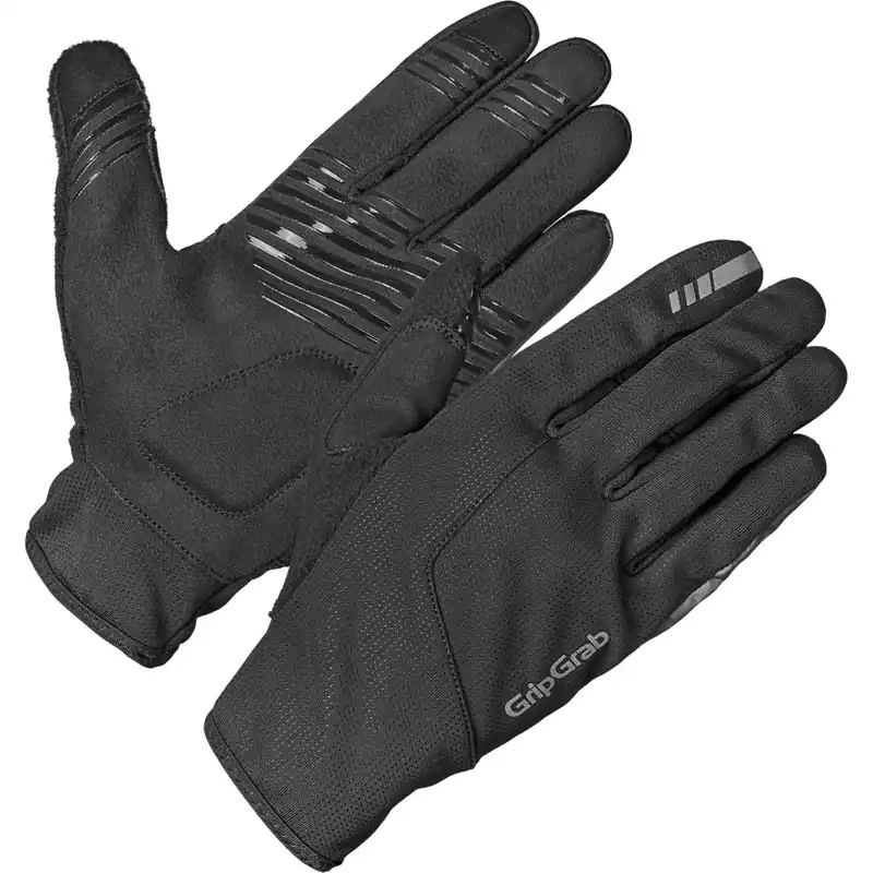 Begrenztes Angebot GripGrab Hurricane 2 Winddichte Handschuhe - Schwarz