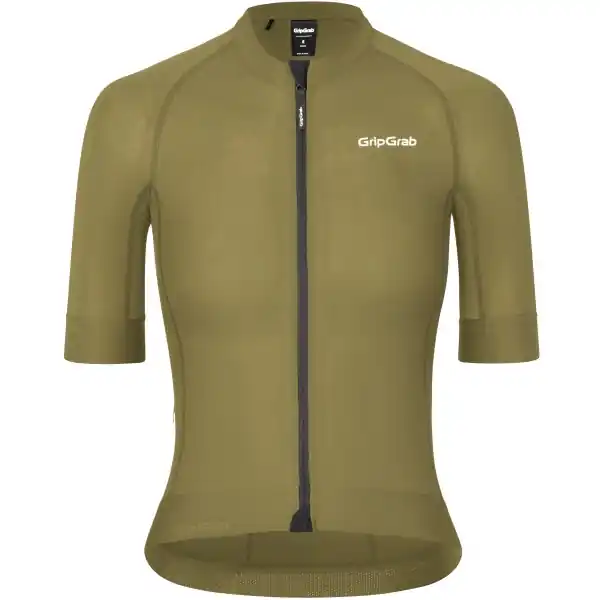 Schneller Versand GripGrab PACR Kurzarmtrikot Damen - Olive Green
