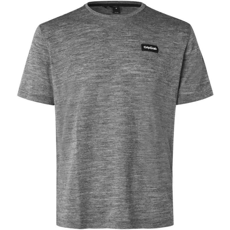 Saisonangebot GripGrab EXPLR Merinotech T-Shirt Damen - Dark Grey