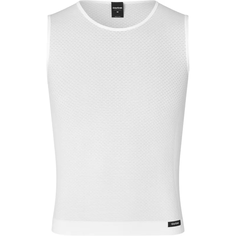GripGrab PACR Summer Seamless Ärmelloses Unterhemd Herren - White Top-Angebot