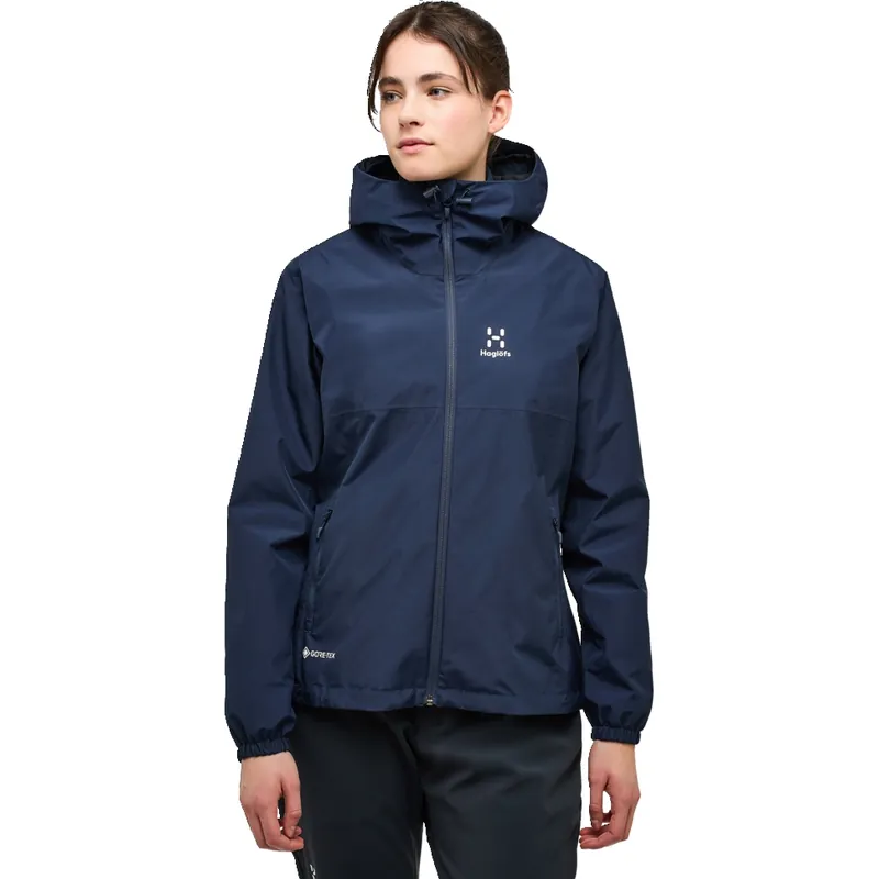 Haglöfs Kaise GORE-TEX Regenjacke Damen - tarn blue 3N5 Sale