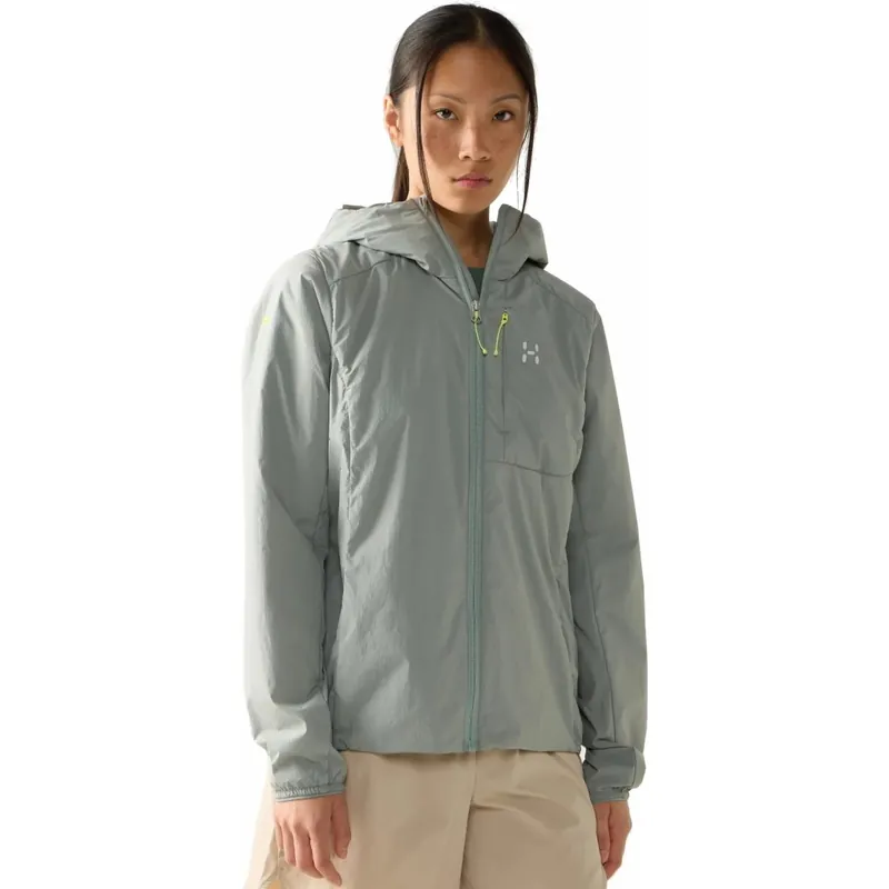 Haglöfs L.I.M Mimic Barrier Hood Jacke Damen - dew green 5YF Neu Im Sortiment