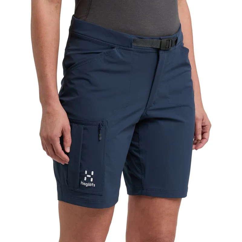 Preisknaller Haglöfs Lizard Softshell Shorts Damen - tarn blue 3N5