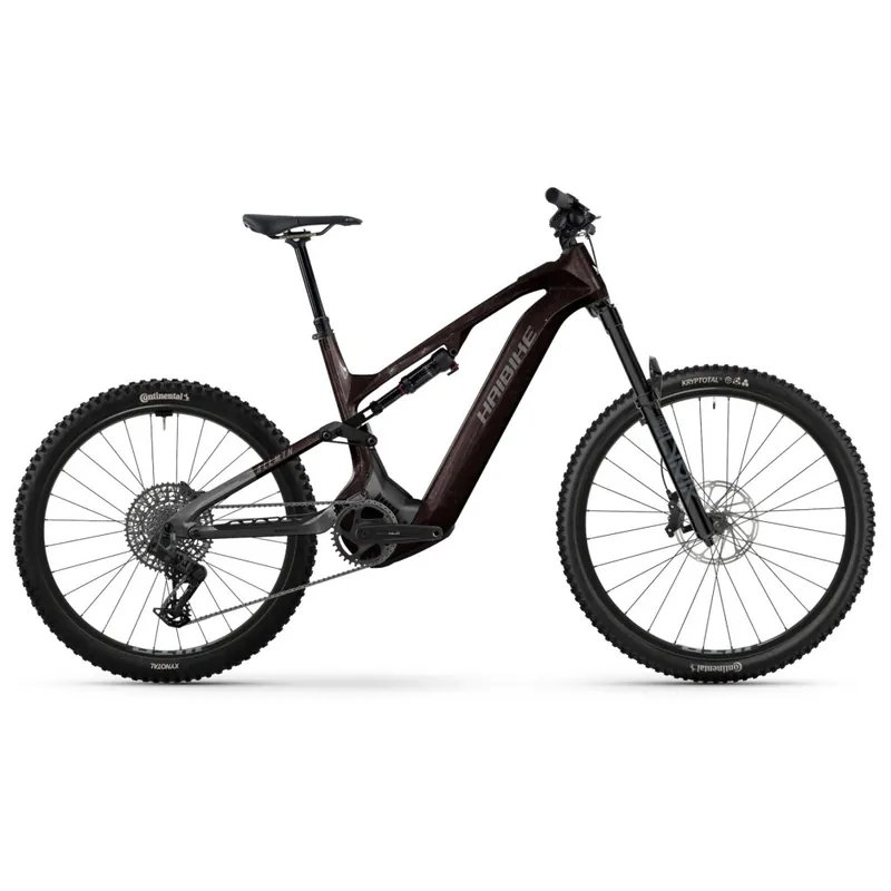 Haibike ALLMTN CF 9 - Carbon E-Mountainbike - 2026 - black / platinum - glossy Highlight