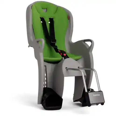 Hamax Kiss Fahrrad-Kindersitz - grau/grün Top-Angebot