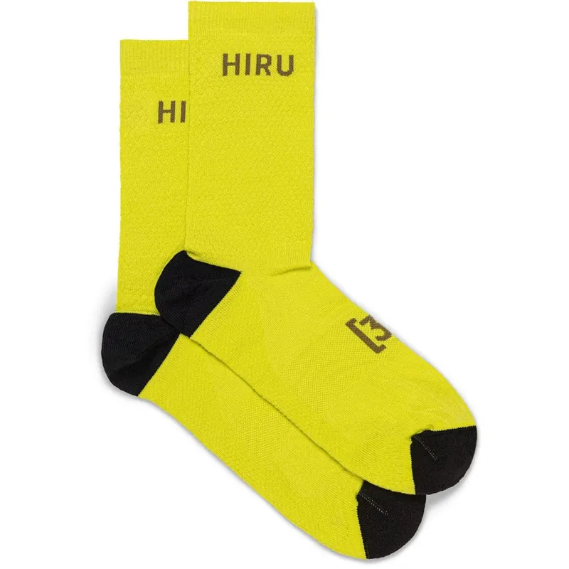 Hiru Primaloft 21cm Radsocken - gelb - 1Z Knallerangebot