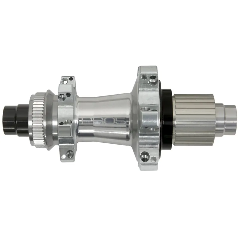 Neuheit Hope Pro 5 Straightpull Hinterradnabe - Centerlock - 12x148mm Boost Shimano Micro Spline - silber