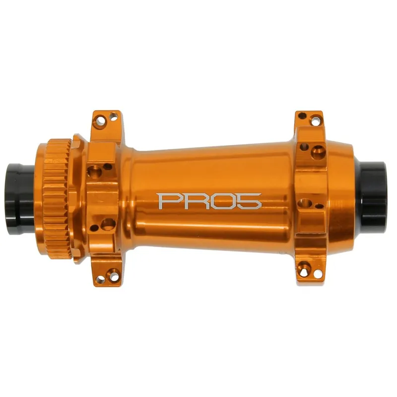 Hope Pro 5 Straightpull Vorderradnabe - Centerlock - 15x110mm Boost - orange Finale Aktion