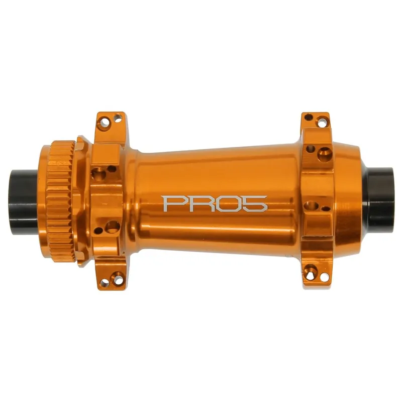 Hope Pro 5 Straightpull Vorderradnabe - Centerlock - 12x100mm - orange Solange Der Vorrat Reicht