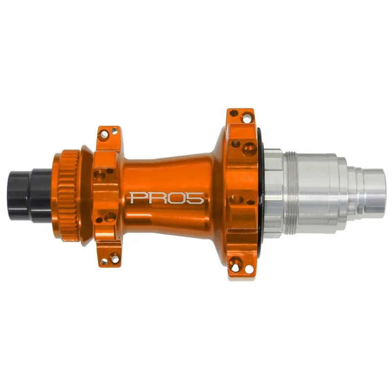 Jetzt Kaufen Hope Pro 5 Straightpull Hinterradnabe - Centerlock - 12x142mm SRAM XDR - orange