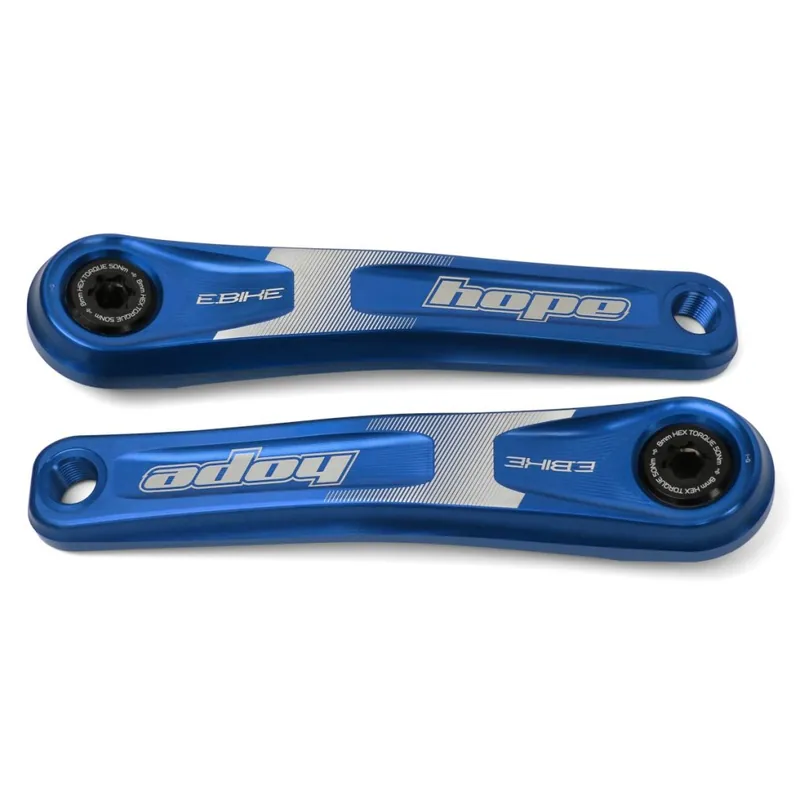 Sichere Zahlung Hope E-Bike Kurbelarme - blau