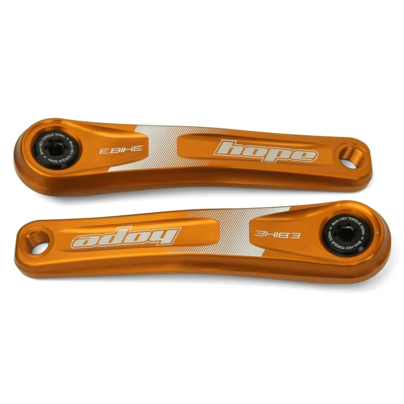 Hope E-Bike Kurbelarme - orange Highlight