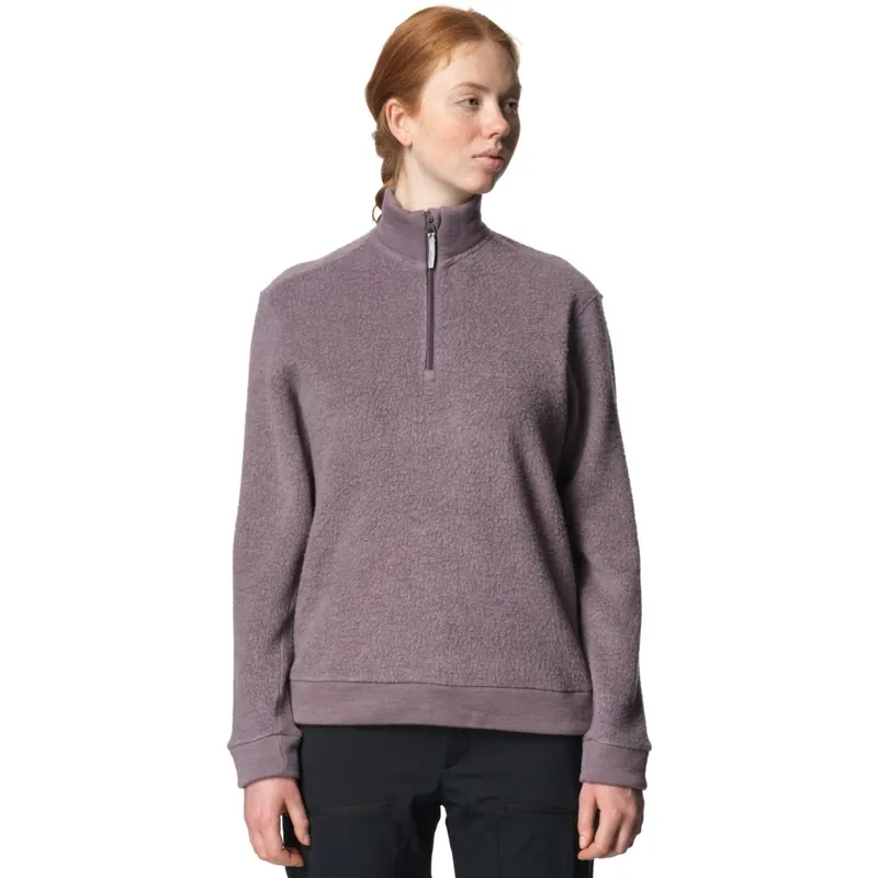 Houdini Alto Half Zip Pullover Damen - Foggy Purple Sale