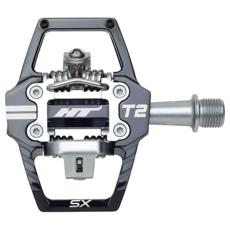 HT T2-SX Klickpedale - BMX-SX CrMo-Achse - black Mega-Angebot