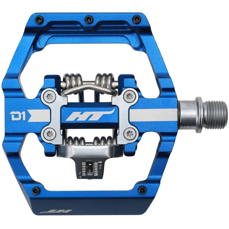 HT D1 DUO Klickpedal / Plattformpedal - königsblau Jetzt Kaufen