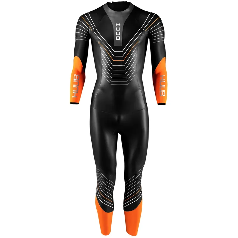 HUUB Design Araya Wetsuit Herren - schwarz/orange Wochenendangebot
