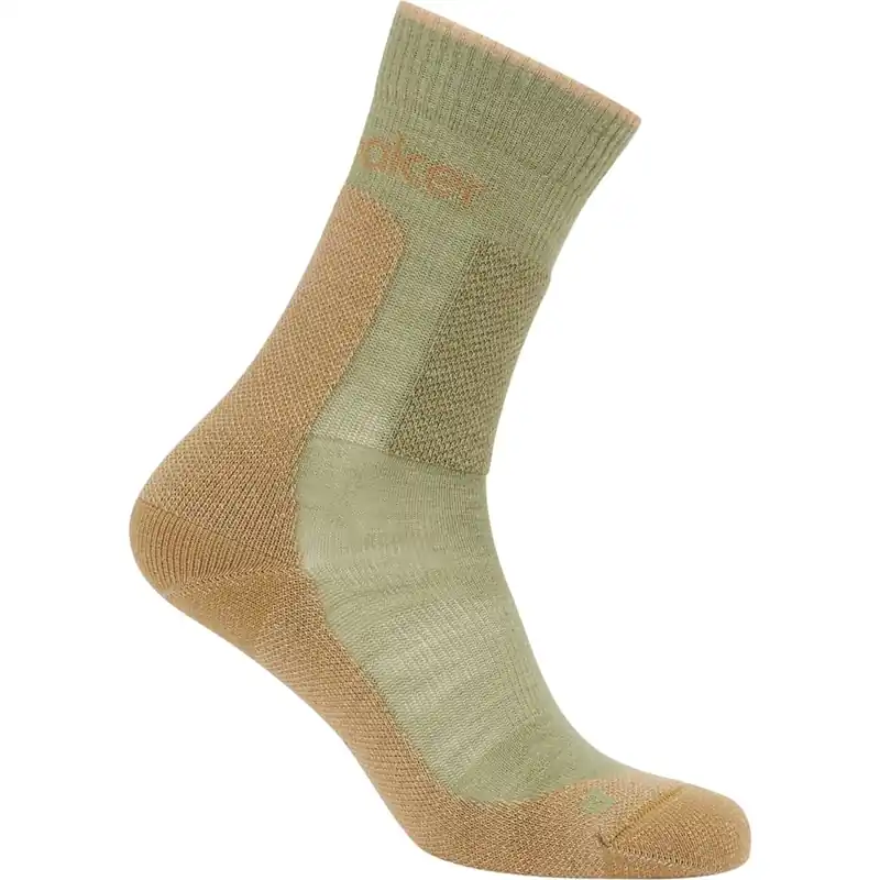 Wochenendangebot Icebreaker Merino Hike+ Medium Socken Crew Damen - Lichen/Sand