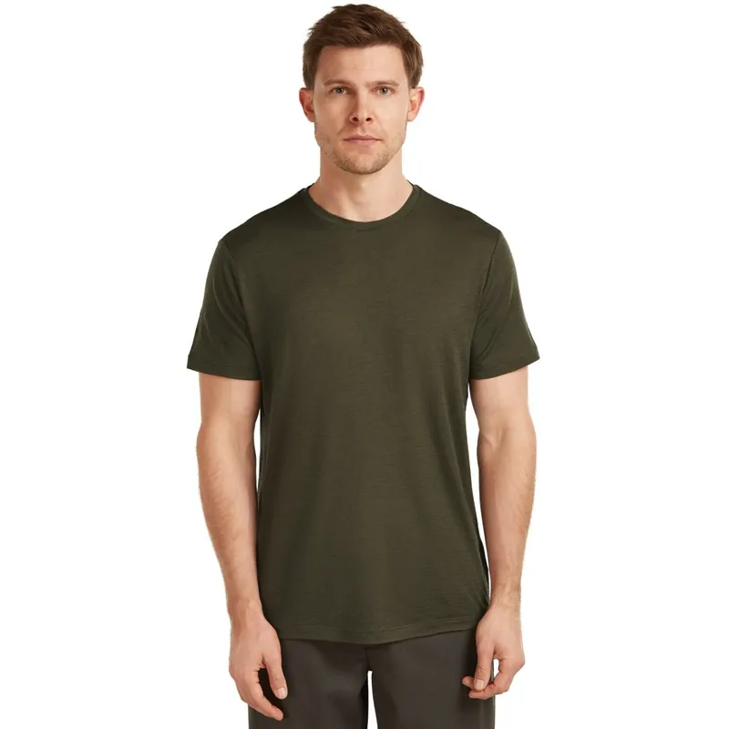Neue Kollektion Icebreaker Merino 150 Tech Lite T-Shirt Herren - Dark Loden