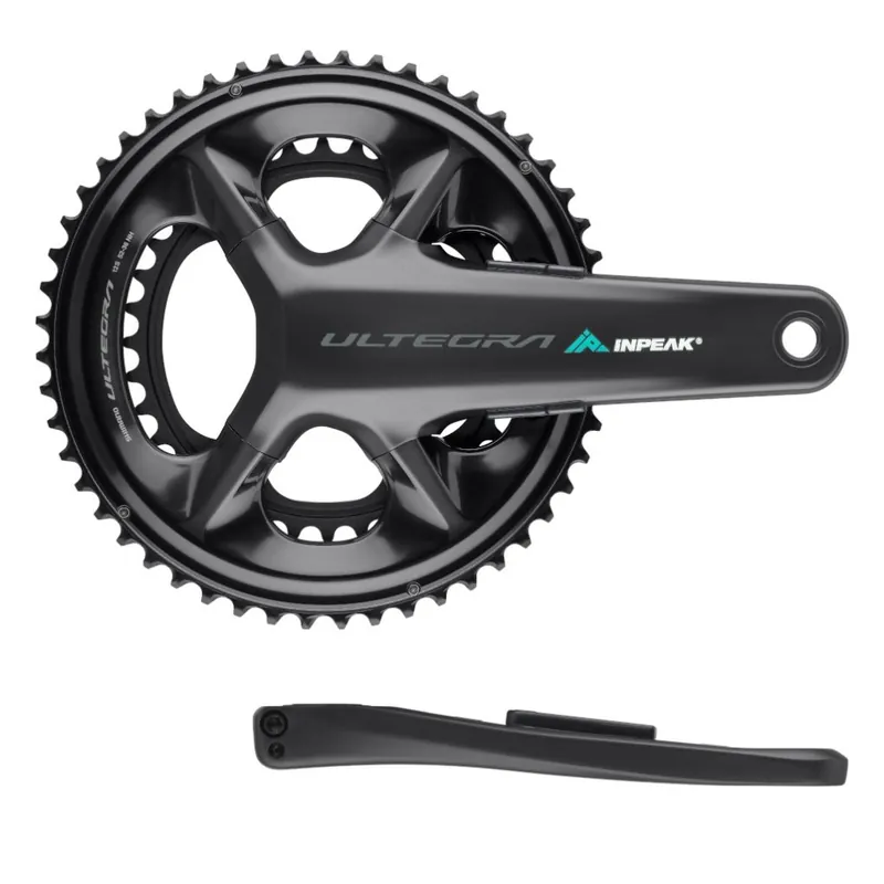 INPEAK Powercrank-E TWiN2 EVO Powermeter Kurbelgarnitur - Shimano Ultegra FC-R8100 - 50/34 Meistverkauft