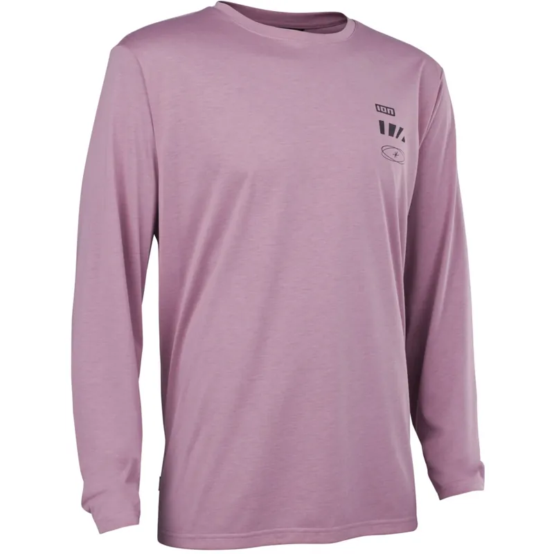 Neuheit ION Bike S_Ionic DR Langarmtrikot Herren - Dusty Pink