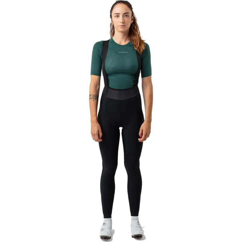 Isadore Signature Thermal Trägerhose Damen - Schwarz Preis Gesenkt