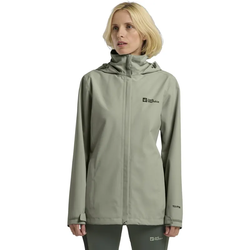 Beliebt Jack Wolfskin Trailtime 2L Jacke Damen - mint leaf