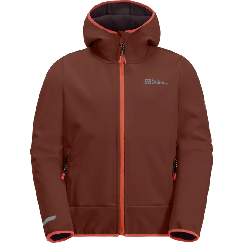 Jack Wolfskin Actamic Jacke Kinder - intense rust Sichere Zahlung
