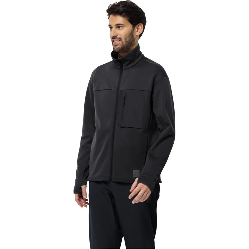 Billig Jack Wolfskin Bike Commute Jacke Herren - phantom