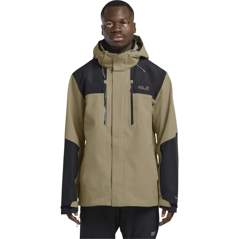 Markenware Jack Wolfskin Jasper 2L Jacke Herren - hazel wood