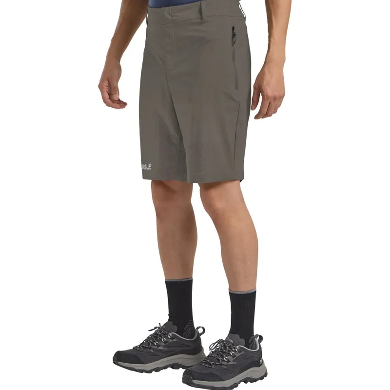 Jack Wolfskin Hikeout Shorts Herren - flint Markenware