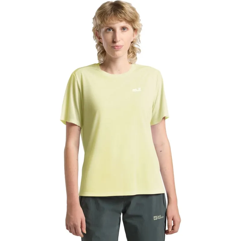Jack Wolfskin Vonnan Kurzarmshirt Damen - daisy Nur Für Kurze Zeit