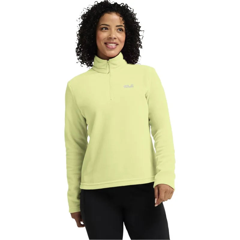 Top-Seller Jack Wolfskin Taunus 100 Half Zip Pullover Damen - daisy
