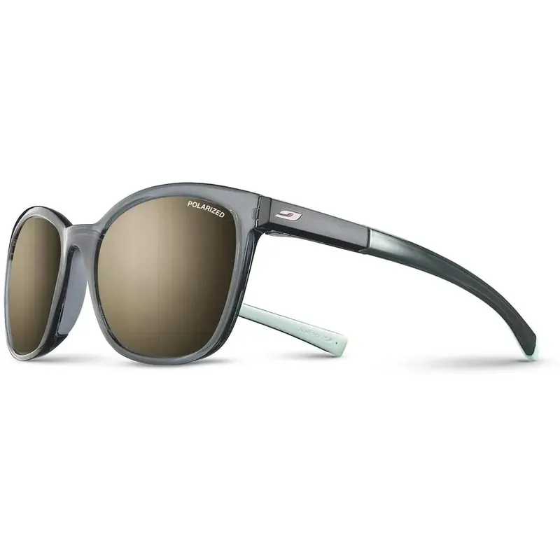 Julbo Spark Spectron 3 Polarized Sonnenbrille Damen - Shiny Translucent Grey/Mint - Brown Silver Flash Top-Angebot