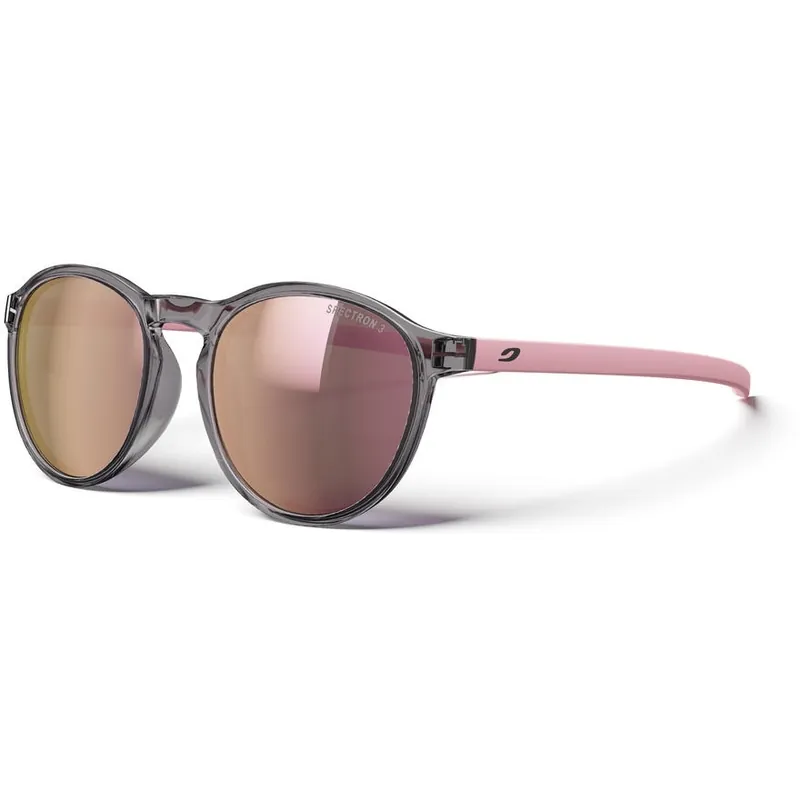 Super-Preis Julbo Joliet Spectron 3 Brille Kinder - Shiny Translucent Gray/Matte Pink - Pink Gold