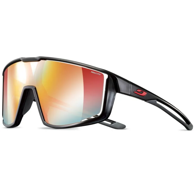 Julbo Fury Reactiv 1-3 Light Amplifier Sonnenbrille - Black/Black - Multilayer Red Schnäppchen
