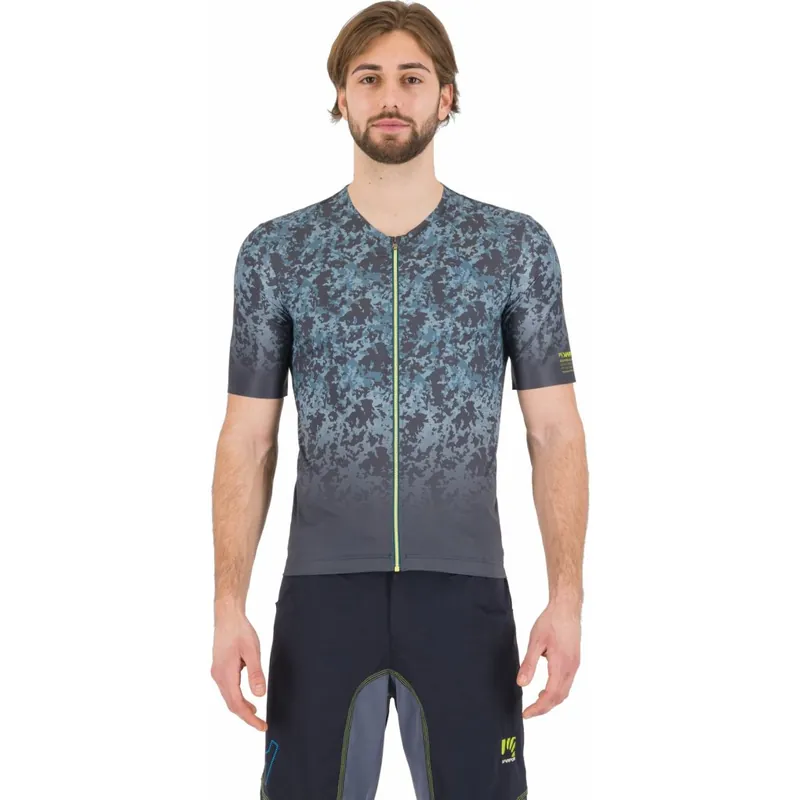 Neue Kollektion Karpos Sarca Kurzarmtrikot Herren - stargazer/primrose