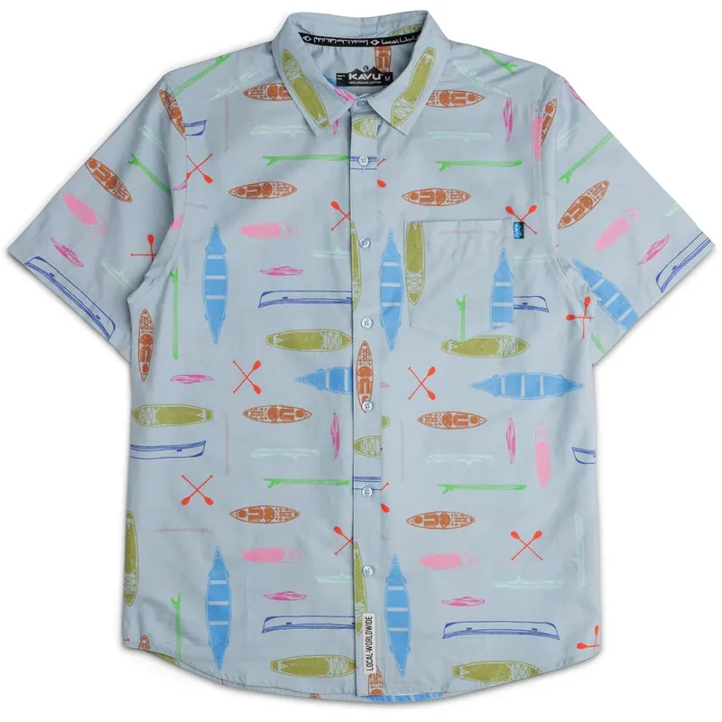 Beliebt KAVU Festaruski Shirt Herren - Paddle By