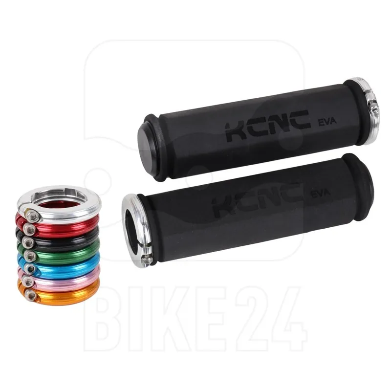 KCNC Lock-on Lenkergriffe mit Lockring - schwarz/farbig Sofort Bestellen