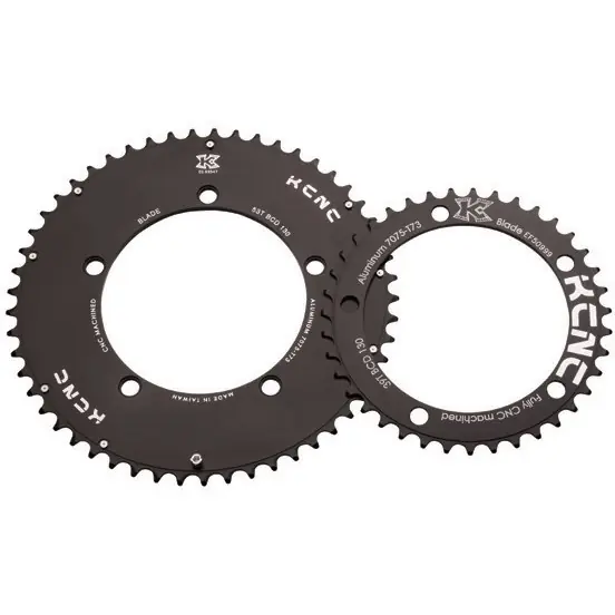 KCNC Blade Series Kettenblatt Aero 130mm - schwarz Neu Im Sortiment