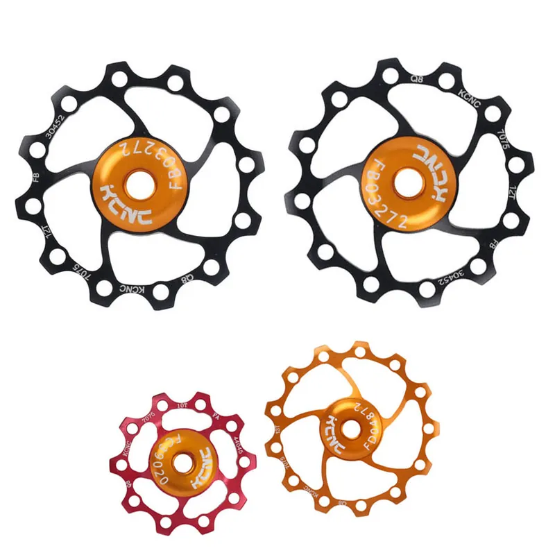 Sofort Bestellen KCNC Jockey Wheels Aluminium Schaltungsrädchen mit Keramiklagerung (Paar) - verschiedene Farben